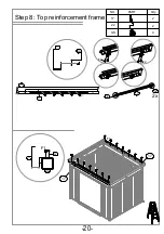 Preview for 20 page of Sheds Direct Ireland Premium Panoramic Owner'S Manual