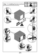 Preview for 24 page of Sheds Direct Ireland Premium Panoramic Owner'S Manual