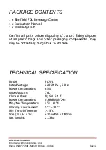 Предварительный просмотр 2 страницы Sheffield PL70L Manual