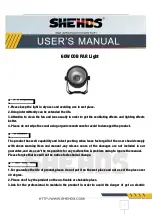 Shehds SHE-PCOB60W3E User Manual предпросмотр