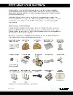 Предварительный просмотр 8 страницы Shel lab BACTRON300 Installation And Operation Manual