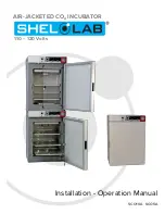 Preview for 1 page of Shel lab SCO10A Installation & Operation Manual