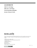 Предварительный просмотр 3 страницы Shel lab SRI3 Operation Manual