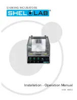 Предварительный просмотр 1 страницы Sheldon Shel Lab SSI3 Installation & Operation Manual