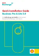 Shell Recharge Business Lite 3.0 Quick Installation Manual preview