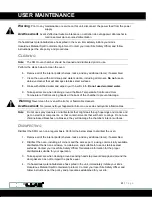 Preview for 21 page of shelolab FX14-2 Installation And Operation Manual