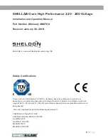 Предварительный просмотр 3 страницы shelolab SMO5HP-2 Operation & Installation Manual