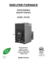 Shelter Furnace SF1000 Instruction Manual preview