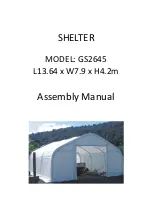 SHELTER GS2645 Assembly Manual preview