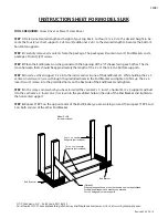 Предварительный просмотр 1 страницы SHELTER SLRK Instruction Sheet