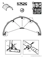 Предварительный просмотр 4 страницы ShelterLogic 1 m Manual