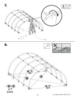 Предварительный просмотр 10 страницы ShelterLogic 1 m Manual