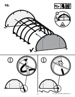 Предварительный просмотр 13 страницы ShelterLogic 1 m Manual