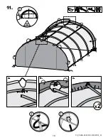 Предварительный просмотр 14 страницы ShelterLogic 1 m Manual