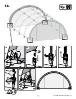 Предварительный просмотр 17 страницы ShelterLogic 1 m Manual