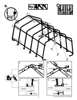 Предварительный просмотр 9 страницы ShelterLogic 12'W 8'H Instructions Manual