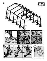 Предварительный просмотр 11 страницы ShelterLogic 12'W 8'H Instructions Manual