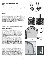 Preview for 4 page of ShelterLogic 12'W x10'H Peak Style Frame Assembly