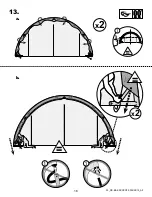 Предварительный просмотр 16 страницы ShelterLogic 2 m Instructions Manual