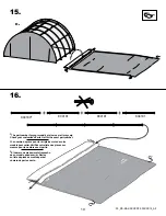 Предварительный просмотр 19 страницы ShelterLogic 2 m Instructions Manual