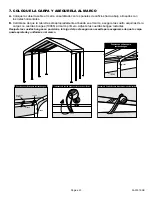 Предварительный просмотр 23 страницы ShelterLogic 23572 Assembly Instructions Manual