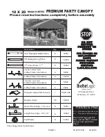 ShelterLogic 25763 Assembly Instructions preview