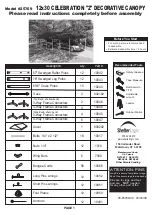 ShelterLogic 25769 Instructions preview