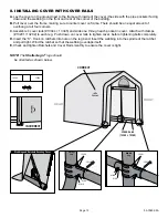 Предварительный просмотр 10 страницы ShelterLogic 70602 Assembly Manual