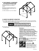 Предварительный просмотр 19 страницы ShelterLogic 70602 Assembly Manual