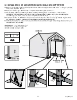 Предварительный просмотр 22 страницы ShelterLogic 70602 Assembly Manual