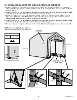 Предварительный просмотр 34 страницы ShelterLogic 70602 Assembly Manual