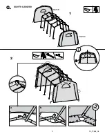 Предварительный просмотр 8 страницы ShelterLogic 70617 Manual