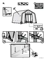 Предварительный просмотр 12 страницы ShelterLogic 70617 Manual