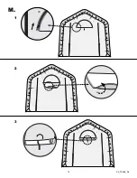 Предварительный просмотр 14 страницы ShelterLogic 70617 Manual