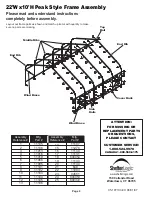 Preview for 3 page of ShelterLogic 78431 Assembly Manual & Parts List