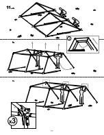 Предварительный просмотр 11 страницы ShelterLogic AccelaFrame Installation Instructions Manual