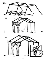 Предварительный просмотр 12 страницы ShelterLogic AccelaFrame Installation Instructions Manual