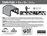 Preview for 1 page of ShelterLogic Arrow ShelterTube SQAACC0103C01001408 Manual