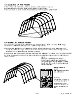 Preview for 7 page of ShelterLogic Garage-in-a-Box RoundTop 62780 Assembly Instructions Manual