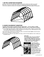 Preview for 17 page of ShelterLogic Garage-in-a-Box RoundTop 62780 Assembly Instructions Manual