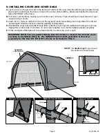 Preview for 9 page of ShelterLogic Garage-in-a-Box SUV/Truck 62696 Assembly Manual