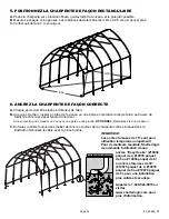 Preview for 16 page of ShelterLogic Garage-in-a-Box SUV/Truck 62696 Assembly Manual