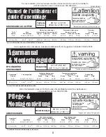 Preview for 2 page of ShelterLogic GPCRT86G Owner'S Manual & Assembly Manual