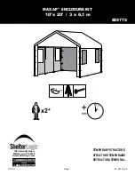 ShelterLogic MAX AP 25772 Quick Start Manual preview