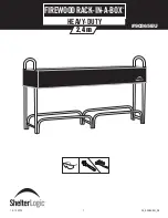 Предварительный просмотр 1 страницы ShelterLogic RACK-IN-A-BOX 90365EU Manual