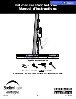 Предварительный просмотр 6 страницы ShelterLogic RatchetTite 10471 Assembly Instructions Manual