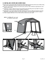 Preview for 10 page of ShelterLogic Shed-in-a-Box 30333 Assembly Manual