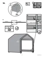 Предварительный просмотр 14 страницы ShelterLogic Shed-in-a-Box 70411 Helpful Information