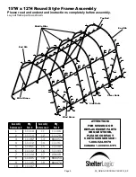 Preview for 5 page of ShelterLogic ShelterCoat Round Manual