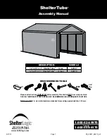 ShelterLogic ShelterTube 62807 Assembly Manual preview